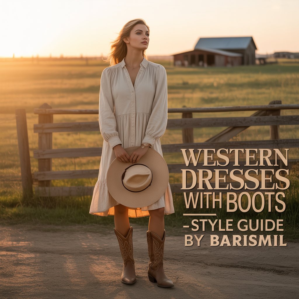 Western Dresses with Boots: Style It Bold with Barismil