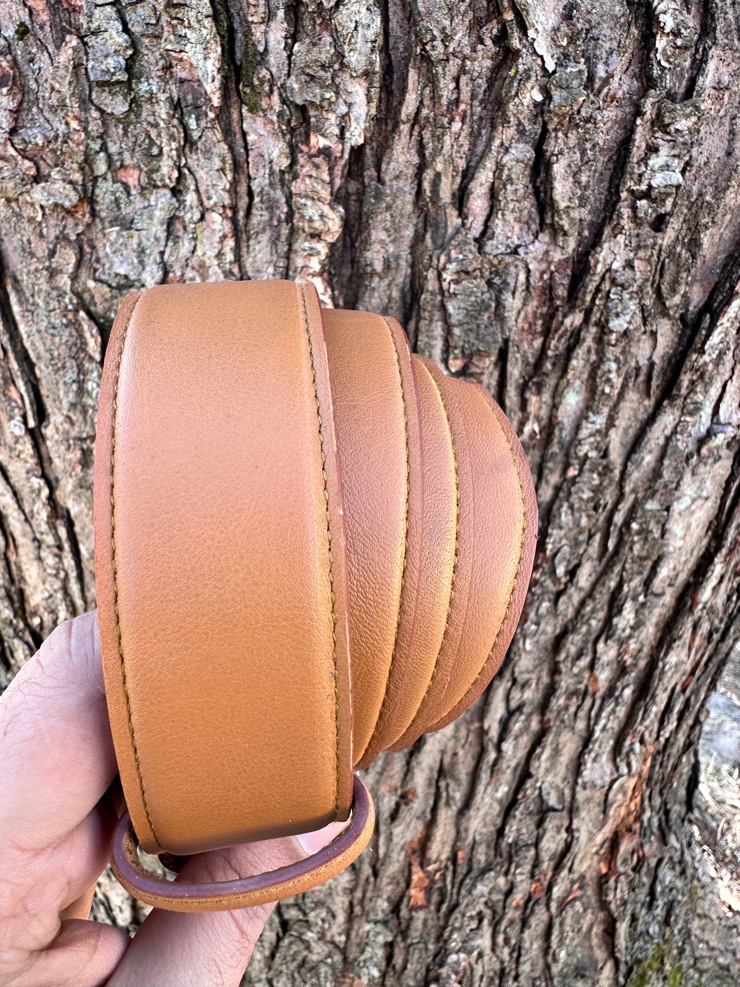 Genuine Leather Belt - Brown - Barismil