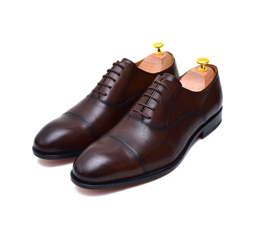Henry - Brown Calf lace up shoes - Barismil