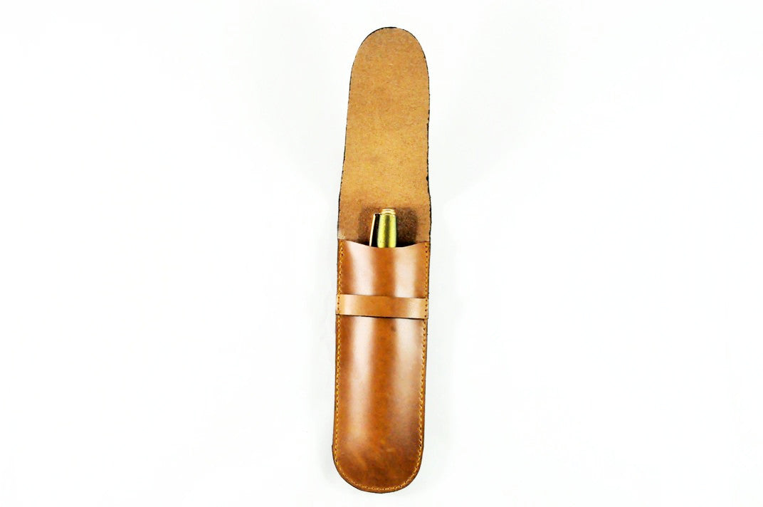 Leather Fountain Pen Case,Accessories- Barismil