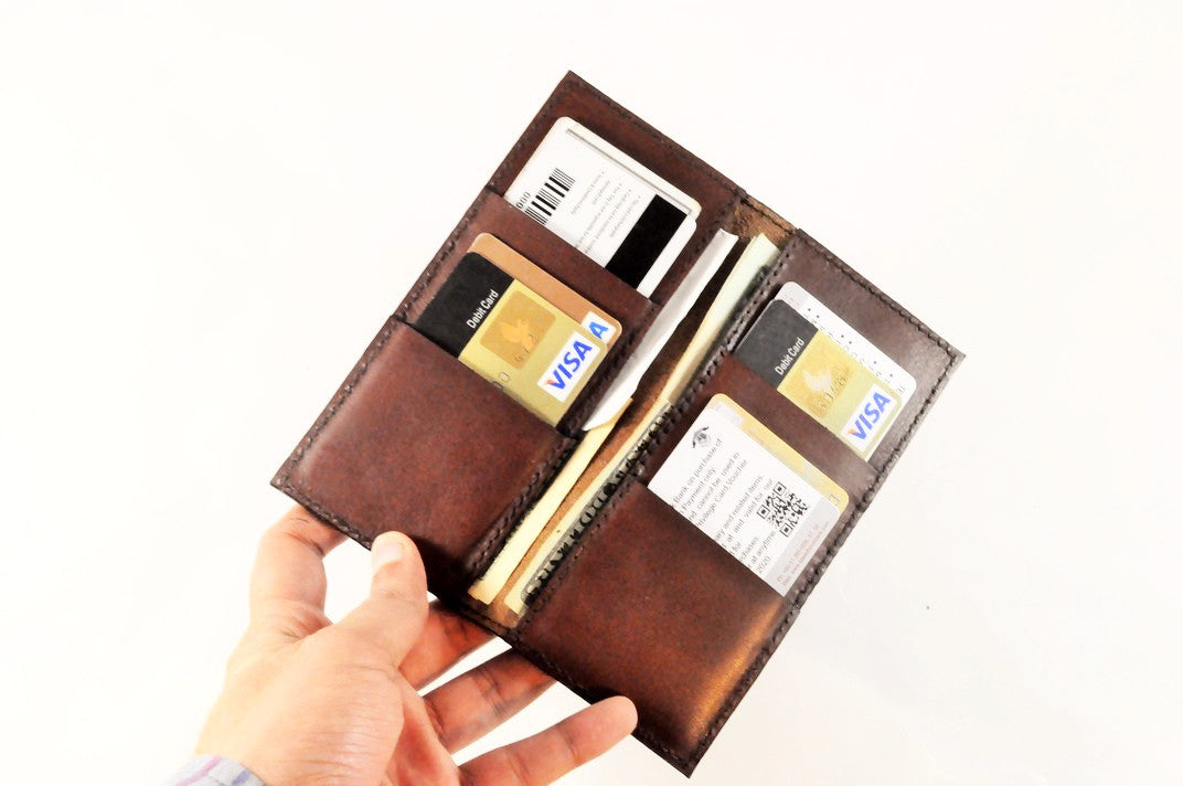 Minimalist Bi-fold Card Case,Accessory- Barismil