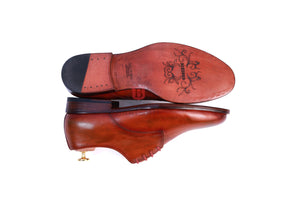 
                  
                    Sandro- Chestnut oxford shoes- Barismil
                  
                