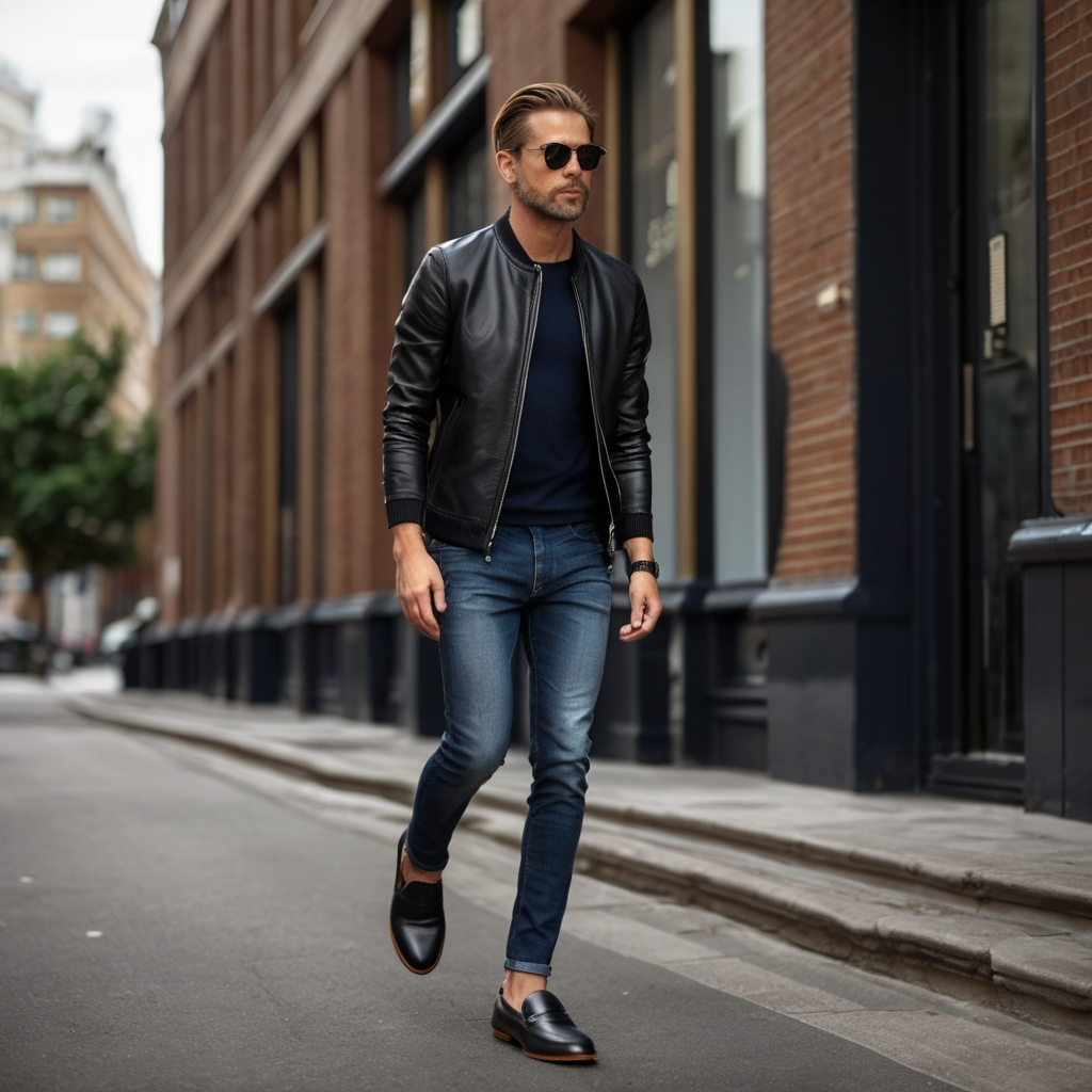 How to Style Loafers with Jeans?