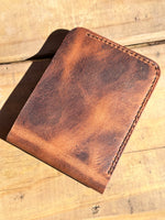 Leather bifold wallet - Barismil