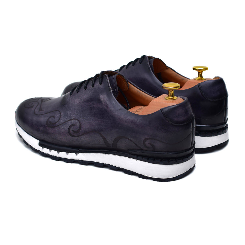 
                  
                    Archie III - Gray Leather Sneakers
                  
                