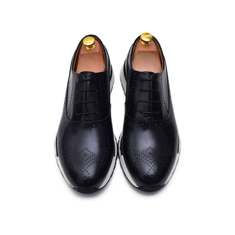 
                  
                    Archie II - Black leather sneakers - Barismil
                  
                