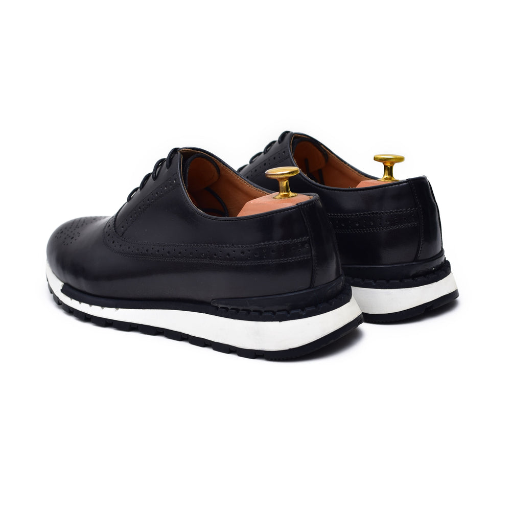 
                  
                    Archie II - Black leather sneakers - Barismil
                  
                