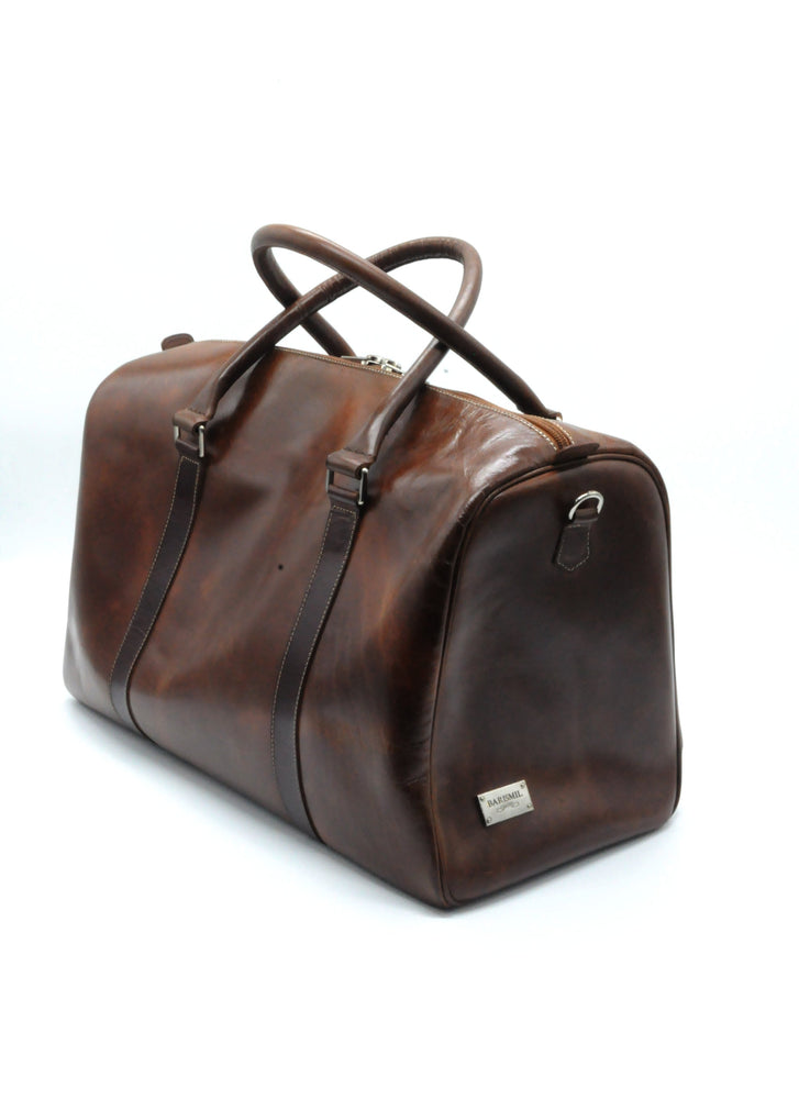 
                  
                    leather duffle bag by barismil, leather weekender bag
                  
                