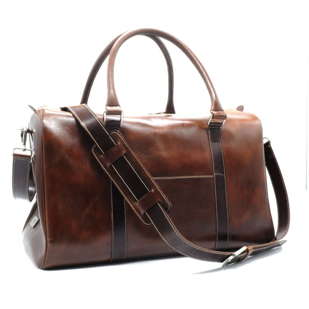
                  
                    leather duffle bag by barismil, leather weekender bag
                  
                