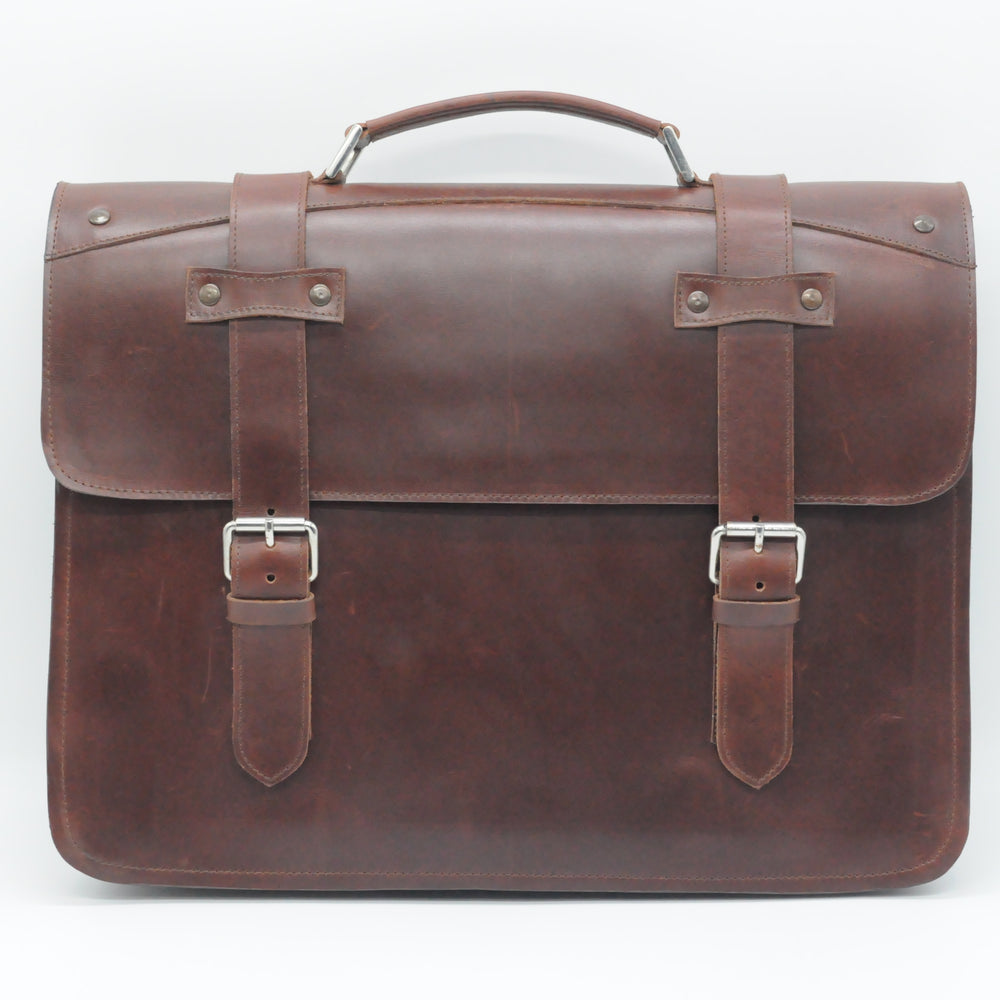 Leather Briefcase - Barismil