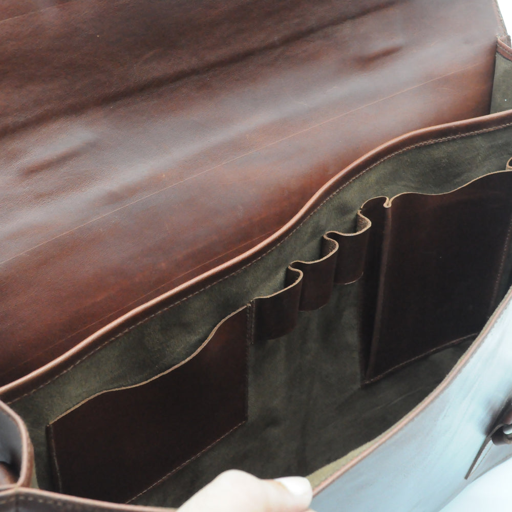 
                  
                    Leather Briefcase - Barismil
                  
                