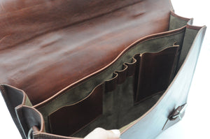 
                  
                    Leather Briefcase - Barismil
                  
                