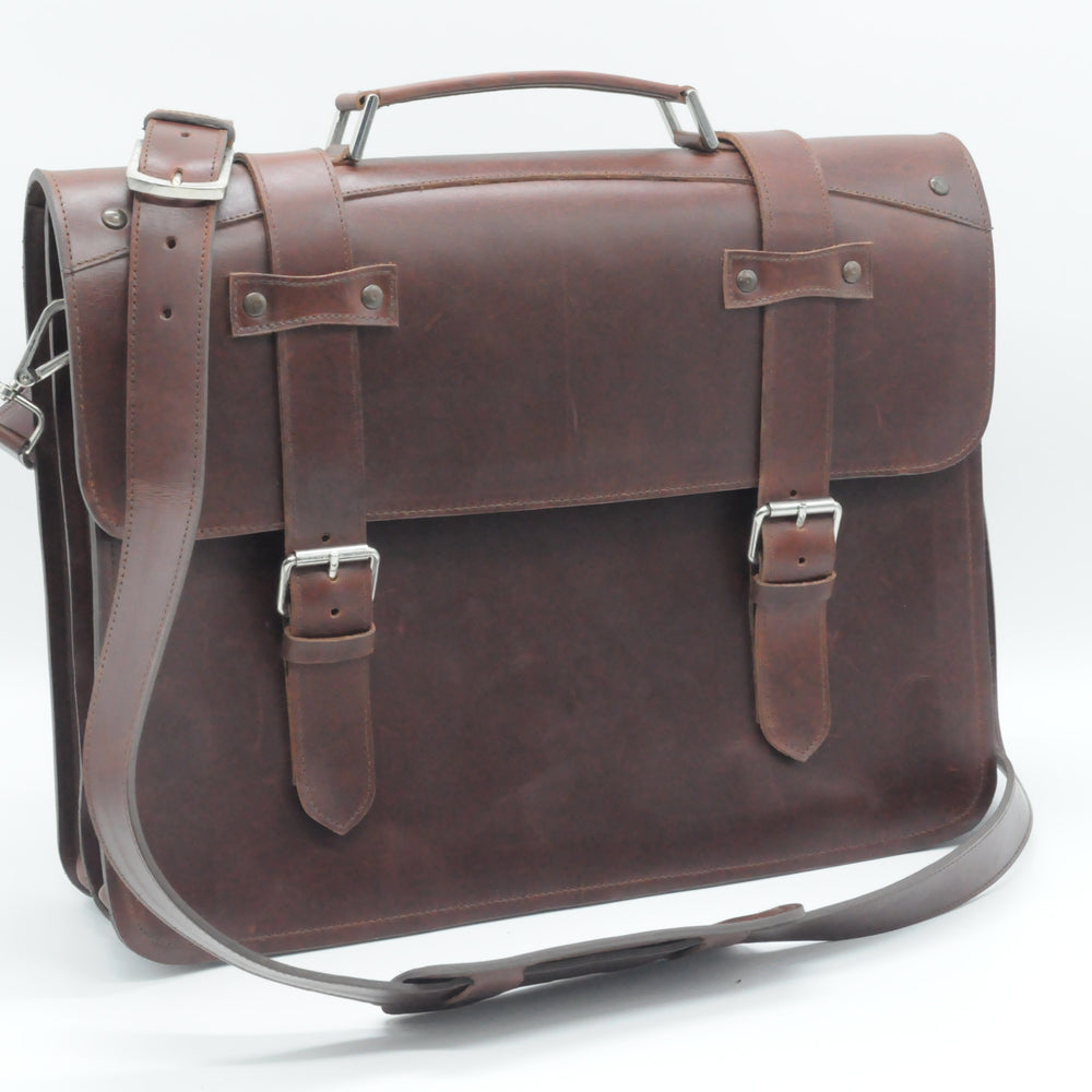 
                  
                    Leather Briefcase - Barismil
                  
                