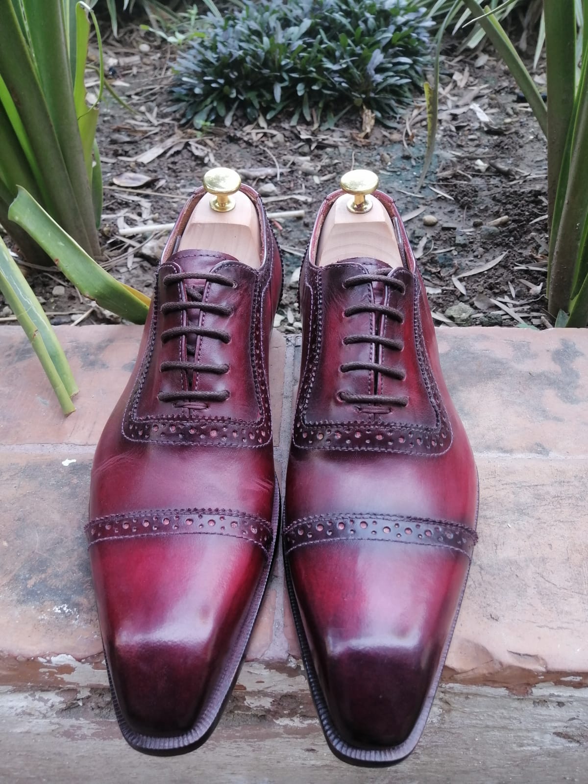 Men's Cap-toe Oxford Dress Shoes - Barismil Men's Cap-toe Oxford Dress Shoes - Barismil