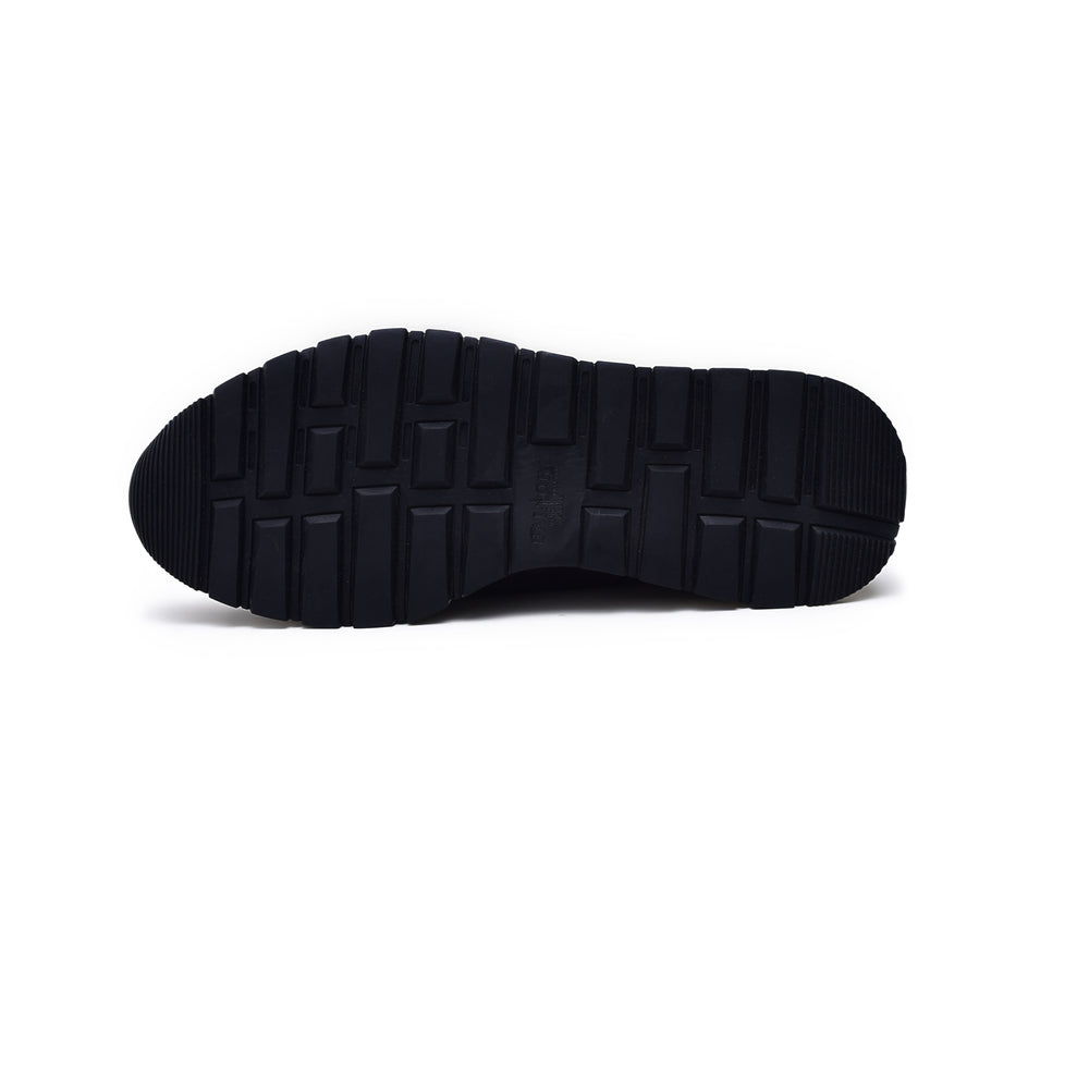 
                  
                    rubber sole of the men handcrafted leather sneakers
                  
                