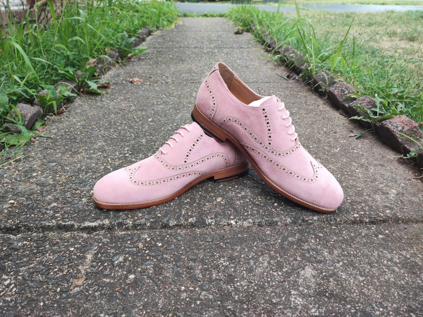 Men's Suede Oxford Shoes - Barismil Men's Suede Oxford Shoes - Barismil