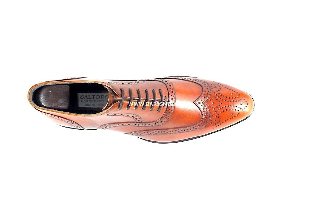 brogue wingtip oxford dress shoes for men