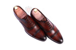 CEO - Brown leather men oxford shoes - Barismil