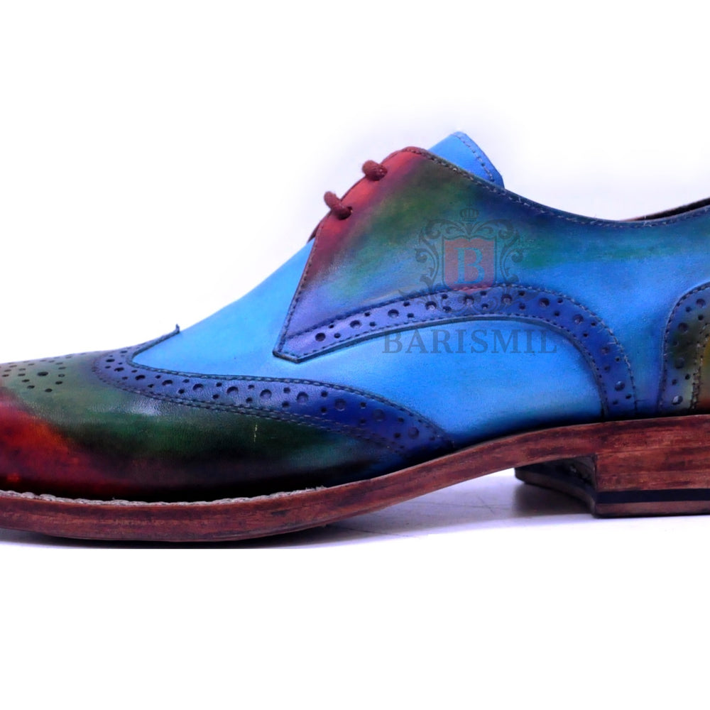
                  
                    brogue leather derby shoes for men 
                  
                
