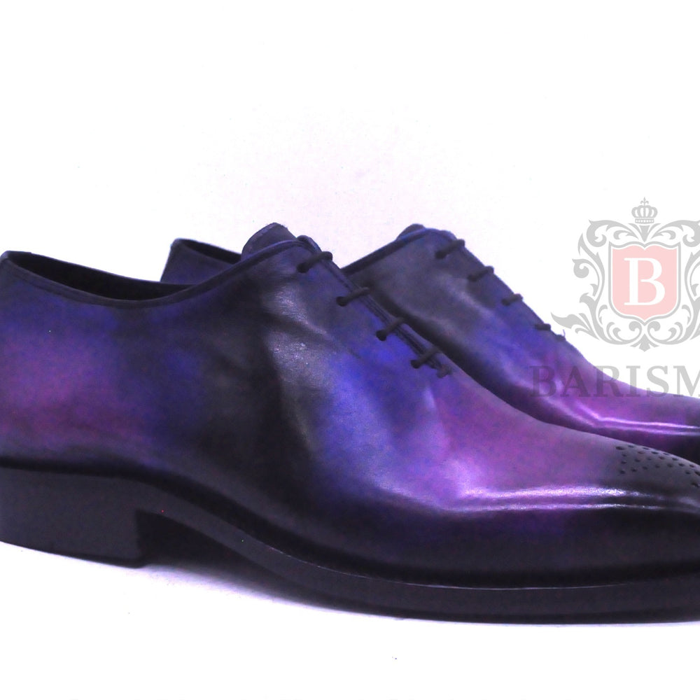 
                  
                    hand painted wholecut oxford dress shoes for men in leather - barismil
                  
                