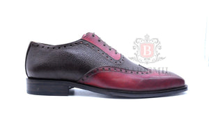 
                  
                    Handmade Brogue Lace up Shoes for men 
                  
                