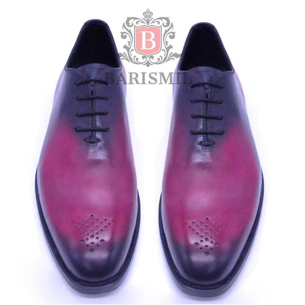 
                  
                    Hand Patina wholecut oxford shoes for men - barismil
                  
                