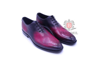 
                  
                    Handmade oxford leather dress shoes for men 
                  
                