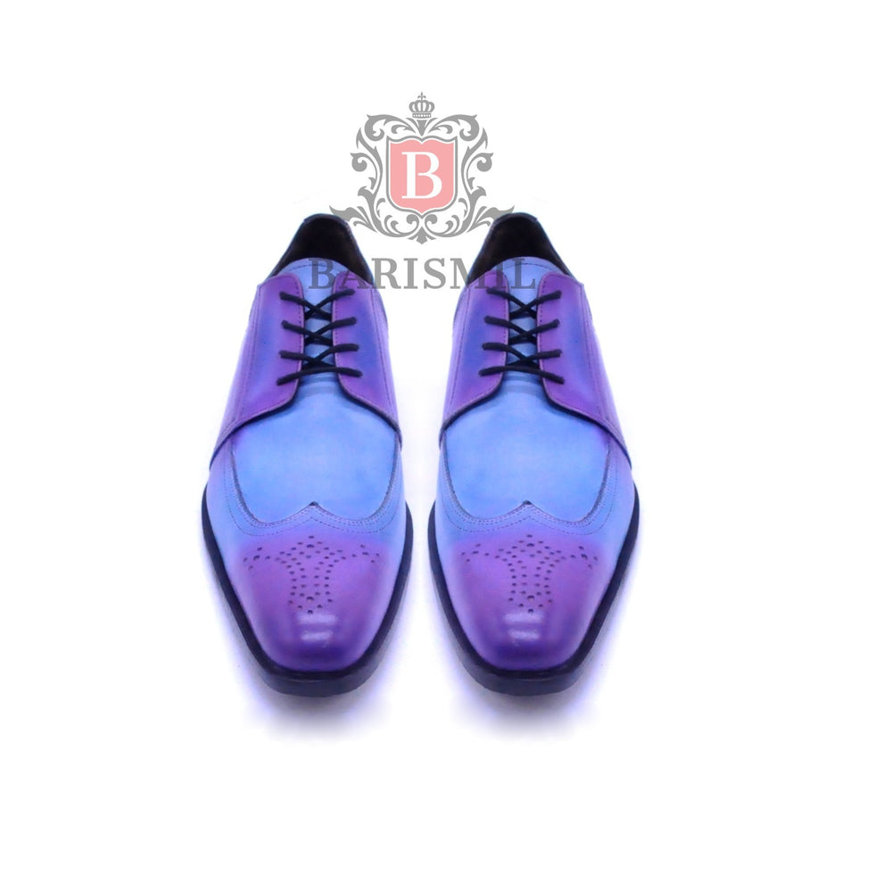 colorful leather shoes