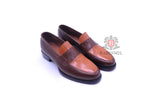 two tone loafers for men