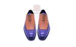 Two tone oxford dress shoes for men 