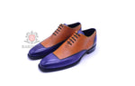 Logan purple lace up shoes for men 