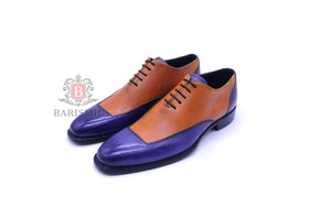 
                  
                    Logan purple lace up shoes for men 
                  
                