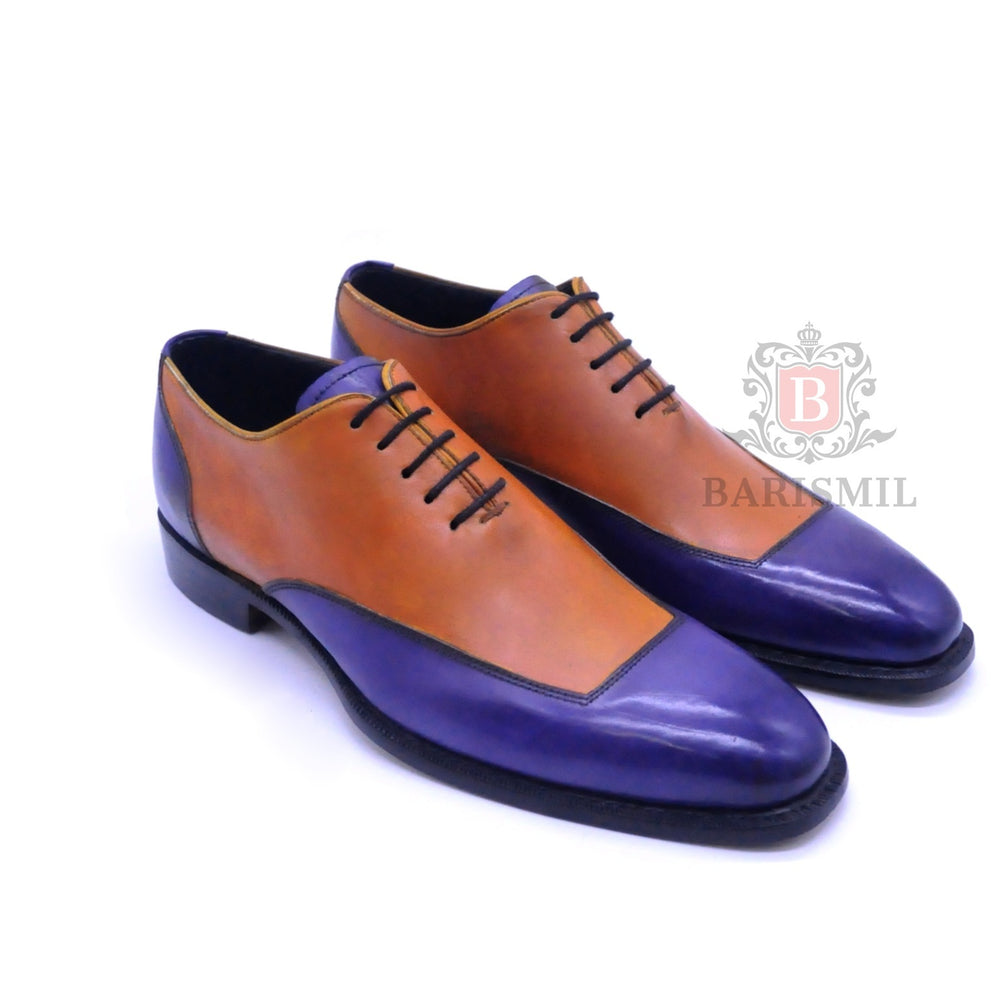 
                  
                    Genuine leather patina formal shoes for men  
                  
                