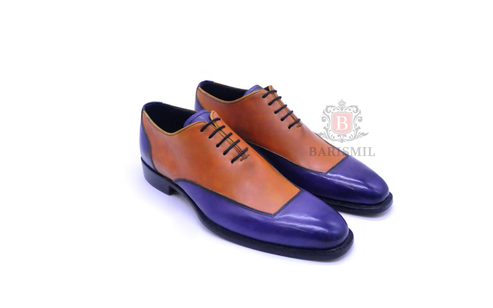 
                  
                    Genuine leather patina formal shoes for men  
                  
                