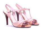 Apricot High Sandal Heels - Barismil