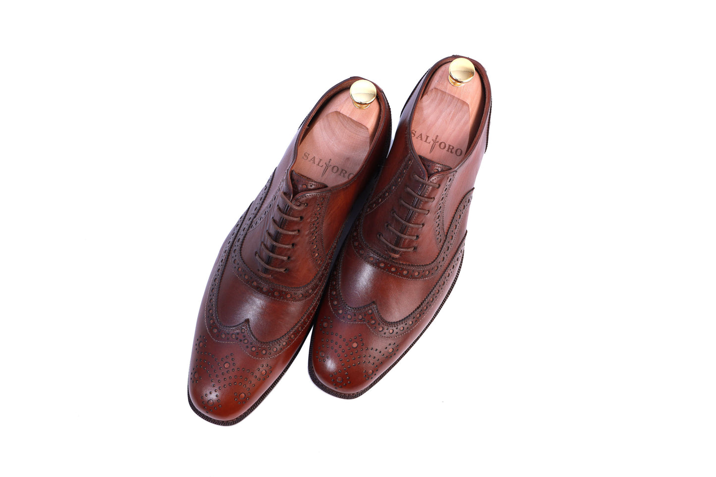 Executive wingtip oxford shoes - mens dress shoes- Barismil