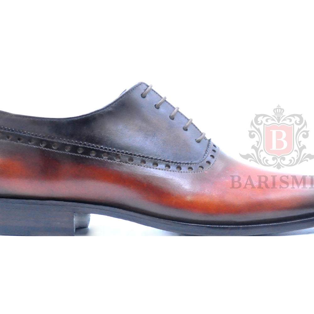 
                  
                    Handmade Tan Leather oxford Shoes for men 
                  
                