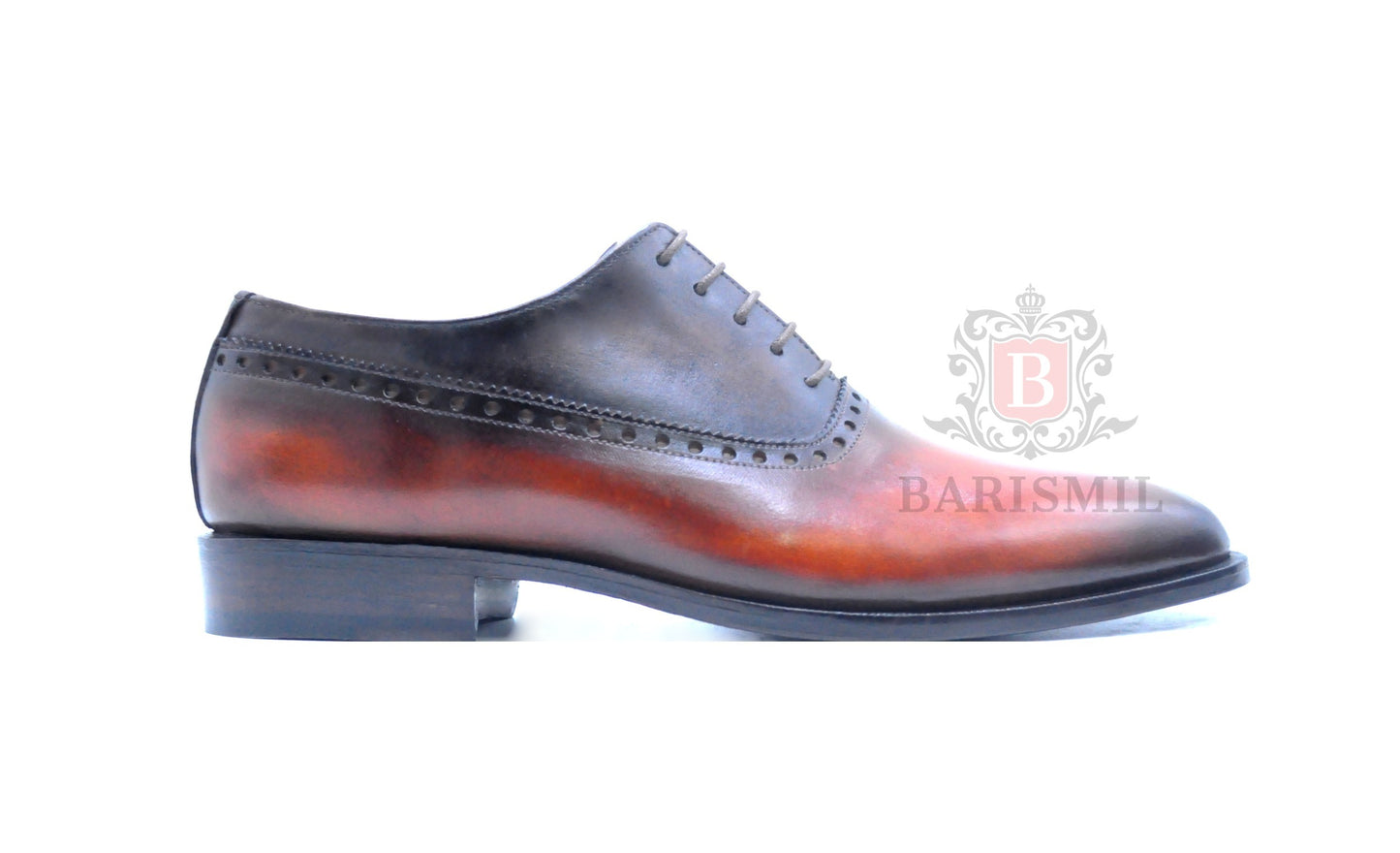 Handmade Tan Leather oxford Shoes for men 