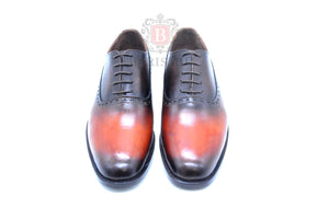 
                  
                    Handmade Tan Leather oxford Shoes for men 
                  
                