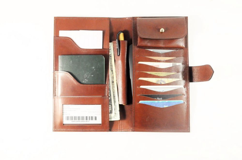 Traveller- Leather Travel Wallet,Accessories- Barismil