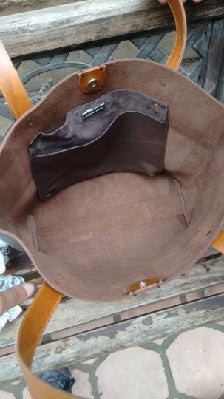 
                  
                    Distressed-Leather Tote Bag,Women Handbag- Barismil
                  
                