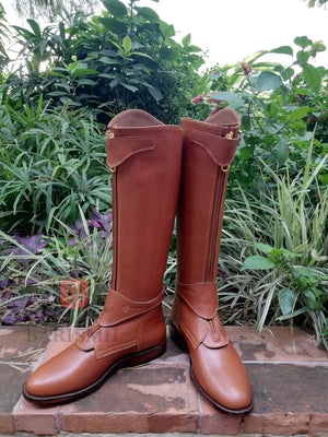
                  
                    Equestrian Boots - Tan Calf - Barismil
                  
                