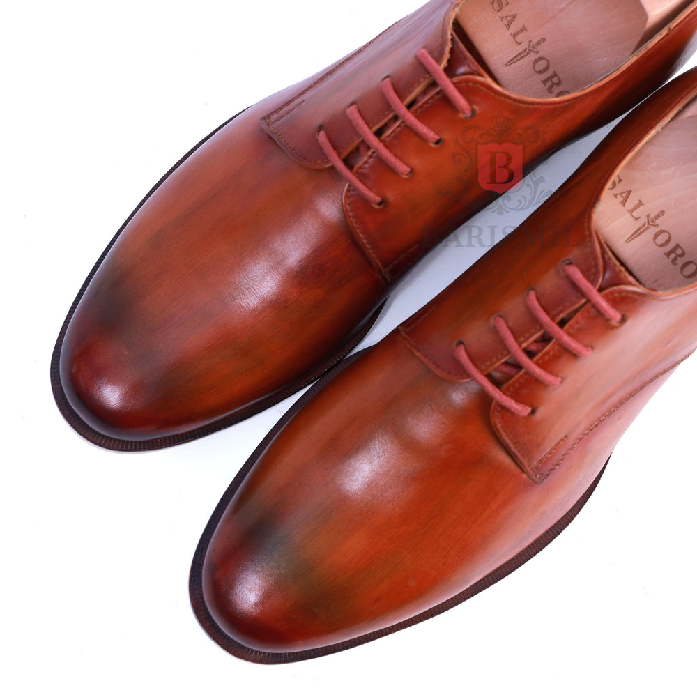 
                  
                    brown leather derby shoes for men - Barismil
                  
                