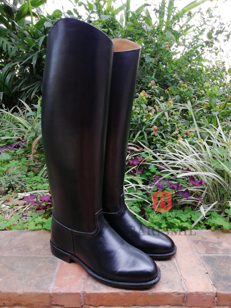 Dressage Riding Boots - Black Calf - Barismil